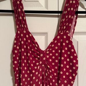 Red Polka Dot Dress